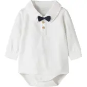 Name it Body I/e - NbmNoller - Bright White - - 68 - Langermet Body