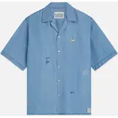 Scotch & Soda 182839 Relaxed Fit Kortarmet Skjorte