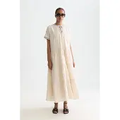 Scotch & Soda Ufu01434t Kortermet Lang Kjole