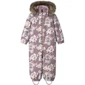Name it Vinterdress - NmfSnow10 - Grape Shake/Snow Bunny - - 7 år (122) - Vinterdress