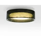 Marset LED-taklampe Ringo, Ø 70 cm, grønn, plast, CCT