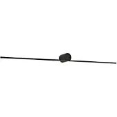 Zambelis LED-vegglampe for baderom 20145 sand black bredde 60 cm