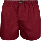 Steppin' Out Boksershorts Poplin Rød Bordeaux Størrelse