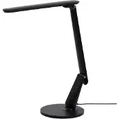 Aluminor Zig LED-skrivebordslampe med kontrollpanel svart