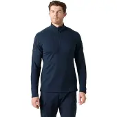 Helly Hansen for man. 34611 Navy blue half-zip HP jersey (M), Casual, Sport, Polyester
