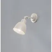 Argon Vegglampe Emoti, beige, 1 lyskilde, stål, Ø 10 cm