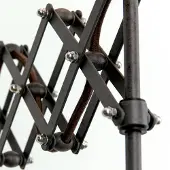 Orion Gulvlampe Factory med linskjerm