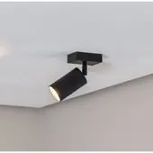 Argon Downlight Sado svart stål justerbar 1 lyskilde kantet