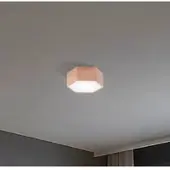 Argon LED-taklampe Libre, ferskenfarget, stål, 3.000 K