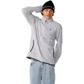 Rip Curl S-Series Polar Zip Thru Crew Fleecejakke grå