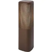 Nordlux Sokkellampe Sidara 45 Seaside, brun, aluminium, IP44, E27