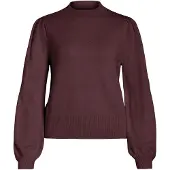 Vila Høyhalset Strikket Pullover
