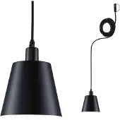 Paulmann Plug & Shine hengelampe Kofia, antrasitt, IP44