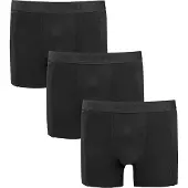 Suitable Toni boksershorts 3-pakning svart Svart Størrelse