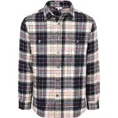 Tommy Hilfiger Flanellskjorte Rutete Multicolour Beige Flerfarget Størrelse
