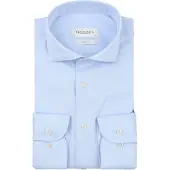Profuomo Twill Skjorte Blå Lyseblå Størrelse