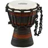 Nino Percussion XXS African Rope Tuned Wood Djembe Earth Rhythm
