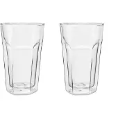 Leopold Vienna LV01516, Gjennomsiktig, Glass, Rund, 2 stykker, Klar, 280 ml
