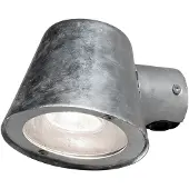 Konstsmide Utendørs vegglampe Trieste av stål, galvanisert