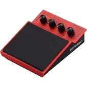 Roland SPD ONE WAV PAD, Sort, Rød, USB Type-B, 6,3 mm, AC, Batteri, AA, 140 mm