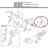 Shimano Xt M786/m781 Girspak-feste Sett