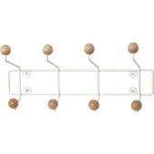 Goodhome klesoppheng til vegg SATURNUS, treknagger, 34 cm