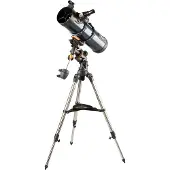 Celestron Astromaster 130EQ, svart, blå, grå, stål, 610 mm, 12,5 kg, 13 cm