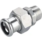 Vsh Fabrieken VSH forskruning muffe/nippel 15 mm X 1/2 syrefast