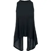 Urban Classics Crop Viscose Ermeløs T-skjorte