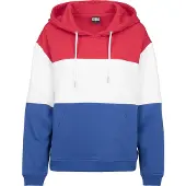 Urban Classics Oversized 3-tone Collegegenser