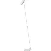 Lucide Hester gulvlampe i hvitt metall