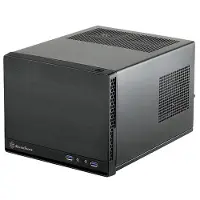 Silverstone SUGO 13 - Kabinett - Desktop - Svart