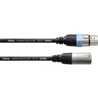 Cordial CCM5FM XLR Forbindelsesledning [1x XLR-tilslutning - 1x XLR-stik] 5.00 m Sort