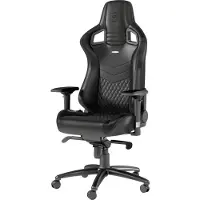 Noblechairs EPIC gamingstol, ekte skinn, svart