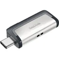 SanDisk USB-minne 3.1 Ultra Dual 128GB Typ C