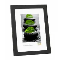 Deknudt S44CF2, Enkel bilderamme, Tre, Sort, 15 x 20 cm, Reflekterende, Landskap/portrett
