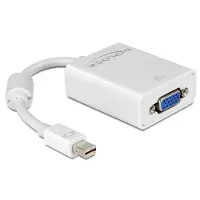 DeLOCK - VGA-adapter - Mini DisplayPort (hann) til HD-15 (VGA) (hunn) - 18 cm