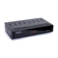 Xoro HRT 8770 TWIN, Terrestrial, Full HD, DVB-T HD, DVB-T2, 1920 x 1080 piksler, AVI, MKV, MP4, MPG, TS, H.264, H.265, HEVC, MPEG1, MPEG2, MPEG4