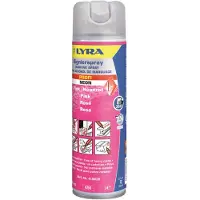 Tajima Lyra markeringsspray pink - 500 ml. (4180) - UN 1950 Aerosoler, brandfarlige 2.1.
