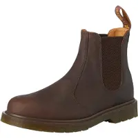 Dr. Martens unisex. 11853201 Brown 2976 Chelsea Leather Boots (42), Flat, None, Casual
