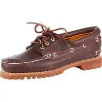 Timberland for woman. TB0513042141 Noreen brown leather boat shoes (39 W), Flat, Laces, Casual