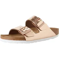 Birkenstock Arizona Soft Footbed Natural Leather Narrow Sandaler