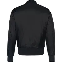 Urban Classics Basic Bomberjakke svart