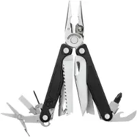 Leatherman Charge+ multiverktøy - tang, lommestørrelse 19 verktøy svart rustfritt stål