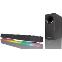 Creative Labs Sound BlasterX Katana - Lydplankesystem - for PC - 2,1 kanaler - trådløs - Bluetooth - 75 watt (Total)