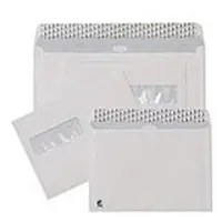 Other Konvolutt Mailman C5 H2 PS hvit, dekkremse, 500 stk.