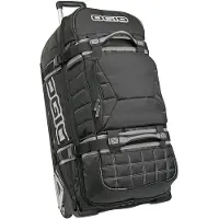 Ogio Rig 9800 Travel Bag, Tralle, Softshell, Sort, Black, 2 hjul, Rullehjul