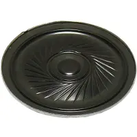 Visaton K 40, 1 W, Rund, 2 W, 8 O, 350 - 6000 Hz, Sort