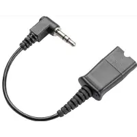 HP Poly - Audioadapter - 3,5 mm telefonjakk til Quick Disconnect - 3 m