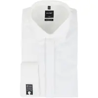 Olymp Luxor Bryllupsskjorte Off-White Ermelengde 7 Off-white Størrelse